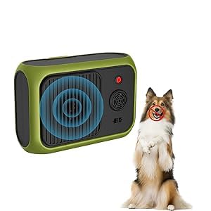 Antibell für Hunde,Ultraschall Hunde Anti Bellen Gerät,2 Einstellbare Frequenz Automatisches Anti Bellen Gerät,Wiederaufladbares Antibell für Kleine Mittel Große Hunde,Sicher Hundebellen Stoppen
