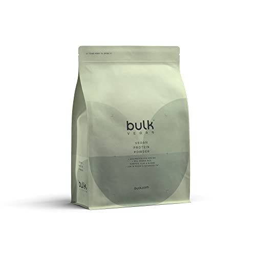 Bulk Veganes Protein Pulver, Eiweißpulver, Erdbeere 1 kg, 28 serving