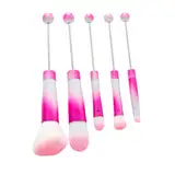 Einzigartige Metallhandel Perlen Make Up Bürstenset Perlen Make Up Pinsel Perlen Make Up Pinsel Für Modische Frauen Mädchen