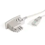 COXBOX 15 m DSL Kabel Fritzbox, Speedport, Easybox - TAE Kabel RJ45 weiß - VDSL ADSL WLAN Router-Kabel mit galvanischer Signatur für effektiven Schutz vor Störeinflüssen