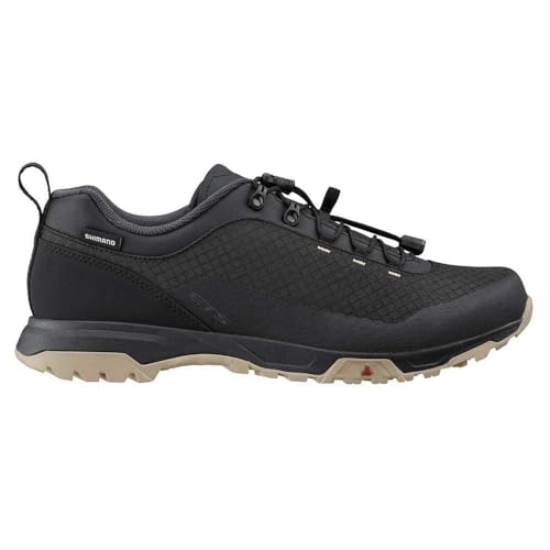 Shimano Unisex Bicycle Shoes SH-ET501 Cycling Shoe, Schwarz, 43 EU