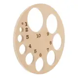 BELLIFFY Fetalpositionsbrett Aus Holz, Fetalpositionsbrett Aus Holz, Fetalpositionsrad Aus Holz Für Hebammen, Fetalpositionsrad Aus Holz Für Ärzte, Zervixdilatationsbrett,