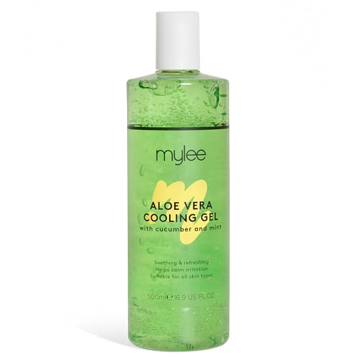 Mylee Pure Aloe Vera beruhigendes Gel Nachsorge Wachsen Haarentfernung Enthaarung Wachs Hautbehandlung After-Sun 500ml…