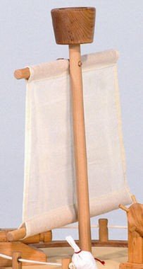 Segel-Mast m. Ausguck