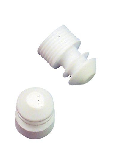 neoLab 1-2076 Lamellengriffstopfen, farbig 12 mm Durchmesser, Weiß (100-er Pack)
