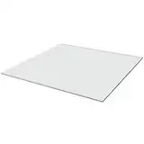 Glasplatte TERRY 70x70cm ESG Gehärtetes 8mm Glas Scheibe Bodenplatte