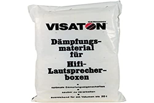 Visaton VS-WOOL2 Daempfungsmaterial Polyester 5070 Weiß