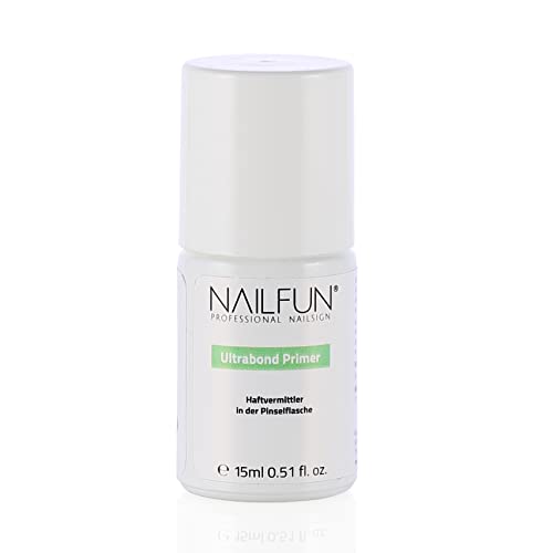 NAILFUN Haftvermittler Primer Ultrabond 15ml für Gelnägel - UV Gel - Acryl Modellagen - Shellack