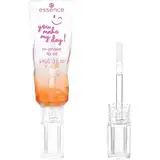 essence you make my day! bi-phase lip oil, Lipgloss, Nr. 01, Transparent, pflegend, glänzend, strahlend frisch, vegan, ohne Parabene, ohne Mikroplastikpartikel, Nanopartikel frei, 1er Pack (4ml)