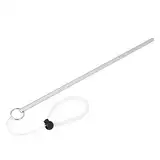 Aluminium Riffstab Diving Stick Zeigestab Tauchen mit Handschlaufe(Silber)