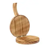 pistro Holz Tortilla Presse Maker Roti Maker Bio Holz Tortilla Presse Maker Ergonomisch Multifunktional Teigpresse für Ravioli Tortillas Pfannkuchen