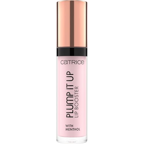 Catrice Plump It Up Lip Booster, Nr. 020, Nude, kühlend, Färbeeffekt, vergrößernd, glänzend, vegan, ohne Alkohol, ohne Konservierungsstoffe, ohne Parabene, 1er Pack (3.5ml)