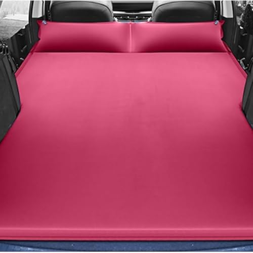 WENYINGLIHAI Auto Matratze Luftmatratze with Luftpumpe Aufblasbare Camping Kombi Luftbett für Chevrolet Camaro SS 2010 2011-2015, Bewegliche Dickere Luftbett,C/Red
