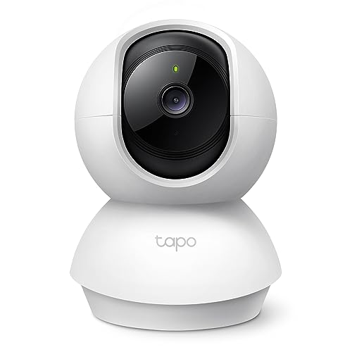 Tapo C200C 360°-WLAN-Überwachungskamera für den Innenbereich, 1080P, Nachtsicht, Bewegungserkennung, Zwei-Wege-Audio, kompatibel mit Alexa und Google Assistant, für Babys/Haustiere