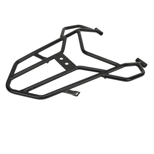 Akozon Motorrad-Gepäckträger, Metallschwarzer Hinterer Frachtträger-Regalhalter-Gepäckträger-Rack, Passend für CRF300L CRF300 CRF250L CRF250