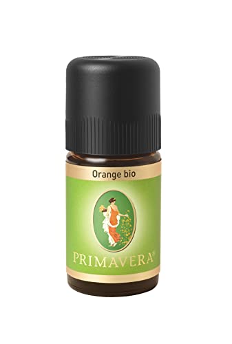 PRIMAVERA Ätherisches Öl Orange bio 5 ml - Aromaöl, Duftöl, Aromatherapie - stimmungserhellend, ausgleichend - vegan