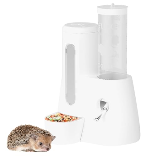 Hamster Trinkflasche Tropffrei - Kaninchen Tränke Und Nippeltrinker,Auslaufsicheres Trink- Und Futterzubehör Für Igel, Mäuse, Hamster Und Kleintiere
