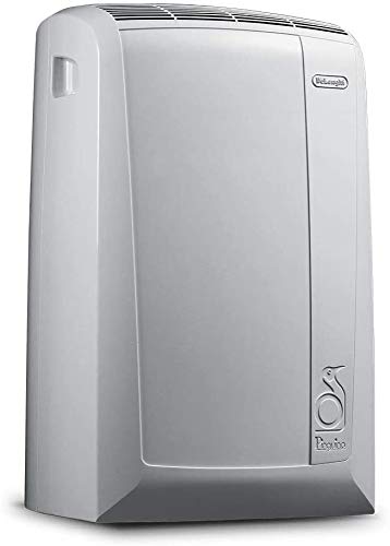 De'Longhi Pinguino PAC N82 ECO, Mobile Klimaanlage für Räume bis zu 80 m³, 9.400 BTU/h, 2,4 kW, 63 dB, Entfeuchtungsfunktion, Energieeffizienzklasse A, 12h-Timer, Weiß