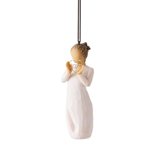 Willow Tree 2025 Ornament, Memories Close to Your Heart, Commemorates New Babies, Weddings, Celebrates Milestones and Achievements, Graduations, Sculpted Hand-Painted Figure
