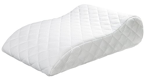 sleepling Venenkissen, Beinhochlagerungskissen, Beinkissen, Lagerungskissen Erwachsene, Kniekissen 40 x 68 x 16,5 cm, 100% Baumwolle, Waschbar 60 Grad, Ökotex 100, Made in EU