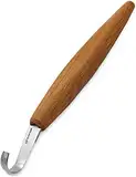 BeaverCraft Holz Schnitzmesser Hakenmesser SK5 Löffel Schnitzwerkzeuge für Anfänger & Professionelle Holzschnitzer - Hohlbeitel, Meißel für Holz Schnitzen