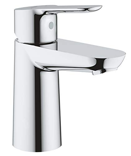 GROHE BauEdge | Badarmatur- Einhand-Waschtischbatterie, S-Size | mit Keramikkartusche | chrom | 23330000