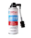 QSParts Klima Dichtmittel Klimaanlage Kfz Leckstopp R134a 40ml Farbstoff + Füllschlauch + Adapter