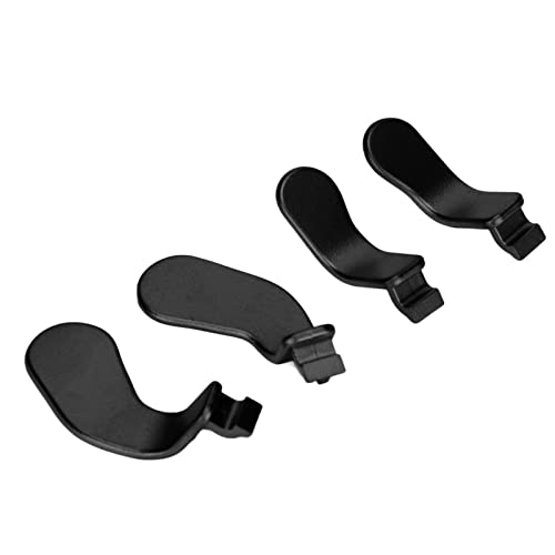 Controller Paddles Premium Edelstahl Metall Material 4 Stück für Elite Controller Paddles Kompatibel mit für One Elite Wireless Controller Series 2.(Schwarz)