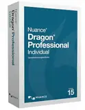 Nuance Dragon Professional Individual 15.6 | DEUTSCH + ENGLISCH | Windows | 2 PC | Updatefähig | Lizenz