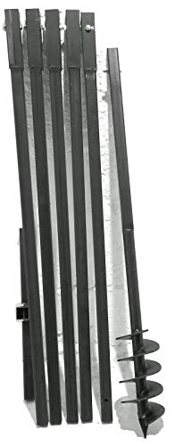 120 mm 6 meter Erdbohrer Brunnenbohrer Handerdbohrer Erdlochbohrer Brunnenbau Pfahlbohrer brunnenbohrgerät