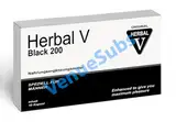 Herbal Black 200 - Pillen für aktive Männer - Extra stark & hochdosiert mit Soforteffekt - 10 Stück im Blister