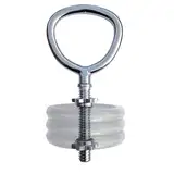 Ruffman Verstellbarer Kettlebell Griff - Kugelhantel Griff - Hantelscheiben (30mm)