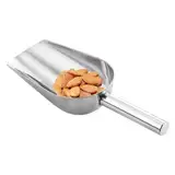 Kleine Eisschaufel aus Metall – Mehrzweck-Gartenschaufel, Eiswürfelschaufel | Süßigkeiten-Lebensmittelschaufel aus Edelstahl, Mehl-Utility-Schaufel für Mehl, Zucker, Kaffeebohnen, Mehl, Popcorn, Silbe