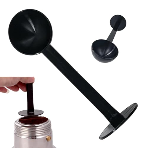 Espresso-Löffel-Stampfer | Espresso-Löffel | Kaffee-Messlöffel | Kaffeebohnen-Löffel-Stampfer für Zuhause