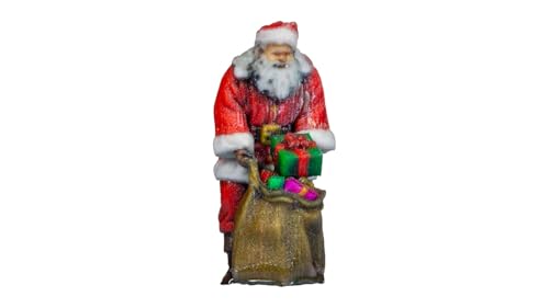 NOCH® Weihnachtsmann in 3D-Druck, Kunststoff-Figur aufrecht stehend, 1:87 (H0) passend für Winter- und Weihnachtslandschaften