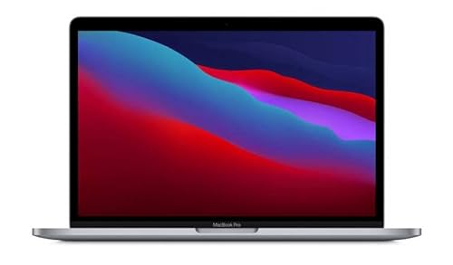 2020 Apple MacBook Pro mit Apple M1 Chip (13 Zoll, 16GB RAM, 512GB SSD) Space Grau (Generalüberholt)