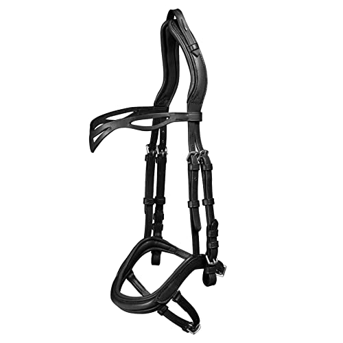 WALDHAUSEN Island Trense Anatomic, schwarz, schwarz