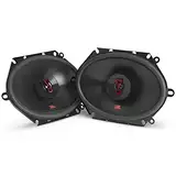 JBL Stage3 8627 2-Wege Auto Lautsprecher Set von Harman Kardon - 250 Watt ovale KFZ Autolautsprecher Boxen - groß 6" x 8" - 15 x 20 cm, Schwarz