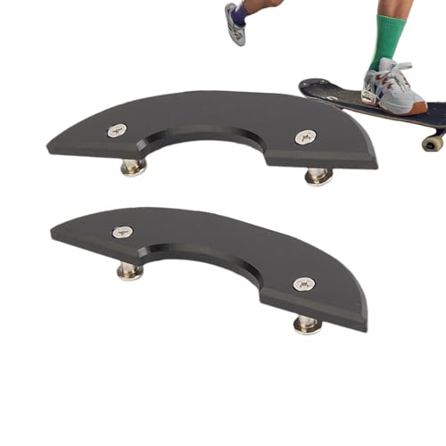 Skateboard-Schwanzschutz-Set | Schutzschutz, 13 cm Board Tail Longboard-Schutz, Tail Safety Guard Skateboard-Ausrüstung, Skateboard-Unterschutz für Mainstream-Longboard, TPU verschleißfest