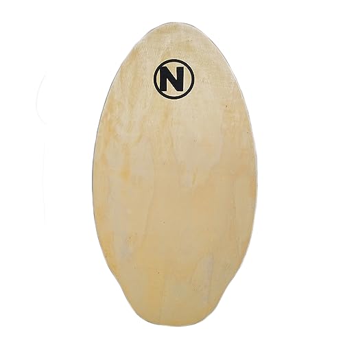 Nooney Skimboard aus Echtholz mit Anti-Rutsch-Deck Pad blau (41 Inch (104 cm))