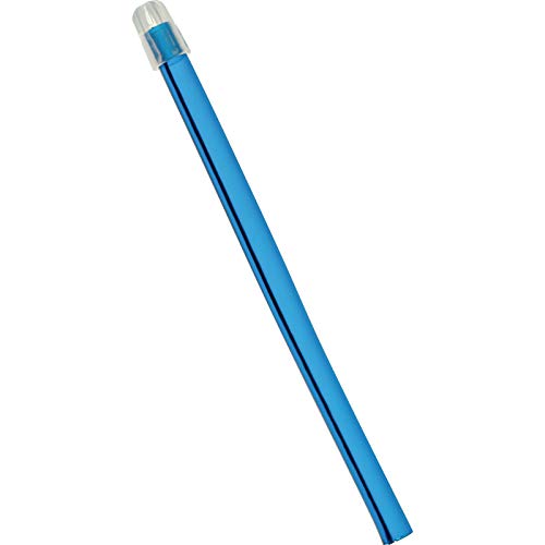 Wellsamed wellsaliva Speichelsauger, Einmal Dentalsauger, Einweg Dental Absauger, Sauger mit abnehmbarer Kappe, Länge 12,5 cm, blau