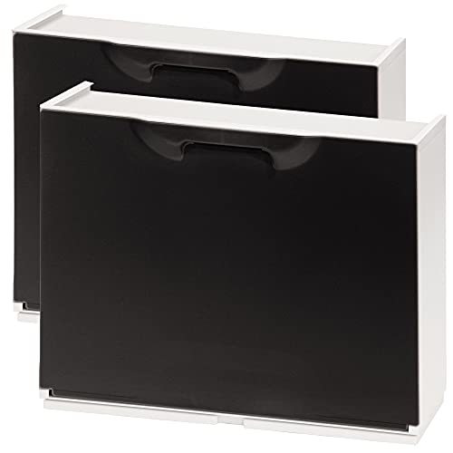 2 Schuhmacher in schwarzem Polypropylen