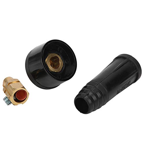 Schnellkupplungs-Buchsenstecker-Set, 50–70 Schnellkupplungsbuchse und Stecker, Schnellkupplungs-Buchsenstecker-Set, Geeignet für Elektro- und WIG-Schweißgeräte (Eine Art)