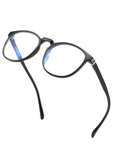 CNLO Blaulichtfilter-Brille, Computerbrille, mindert Augenbelastung, leichter Rahmen, Herren/Damen