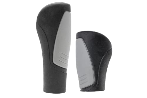 ergonomische Fahrrad Lenker Griffe Steckgriff 22mm Kurz 75mm +Lang 122mm für Drehgriff rechts