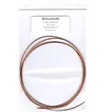 Bronzedraht CuSn Ø 1 mm x 1 Meter Draht Elektrode Bronze 100 cm CuSn6 - Polymet - Reine Metalle.®