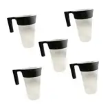 sporful 5-teiliges Trauben-Tauchbecher-Set – Premium-Obst-Einweichbehälter, leichtes Gartenwerkzeug für Obstgarten, Bauernhof und Weinbergpflege