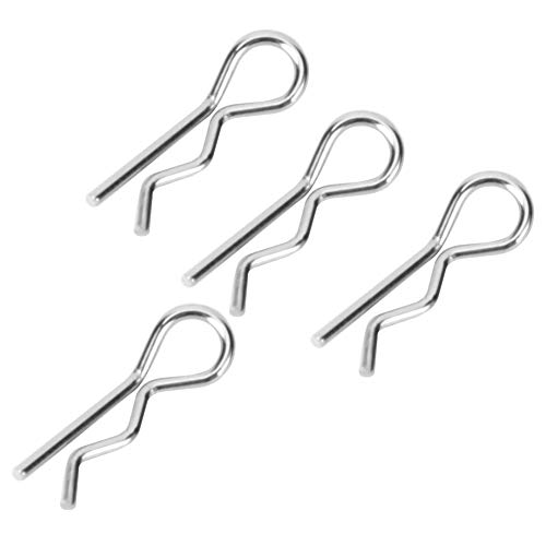MechKit 16pcs R -Form -Body Shell Pins Clips Fit HS 18301 18302 18311 18312 1/18 RC -Autofirma Langlebige leichte praktische Accessoire RC -Auto -Enthusiasten