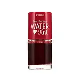 Etude House Dear Darling Water Tint Cherry Ade (21AD) | Lebendiger Lippenstift mit feuchtigkeitsspendendem, schwerelosem und nicht klebrigem Finish | Wischfest und leicht | K-Schönheit