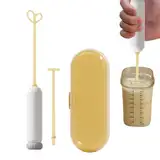 Formelmischer - Elektrischer Baby -Formelmixer, Formel Mischkrug | Lange Dauerhafte Milchpulvermixer, Maker -Maschine Milchstufer, Formel -Mischstock Für Latte Cappuccino, 10,04x1,18 Zoll